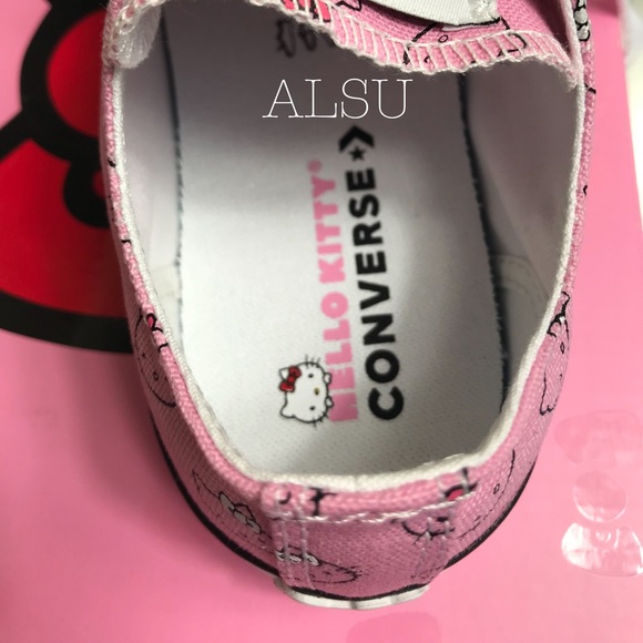 Conv&Hello Kitty Ctas Canvas Low Top Prism Pink W - Picture 7 of 8